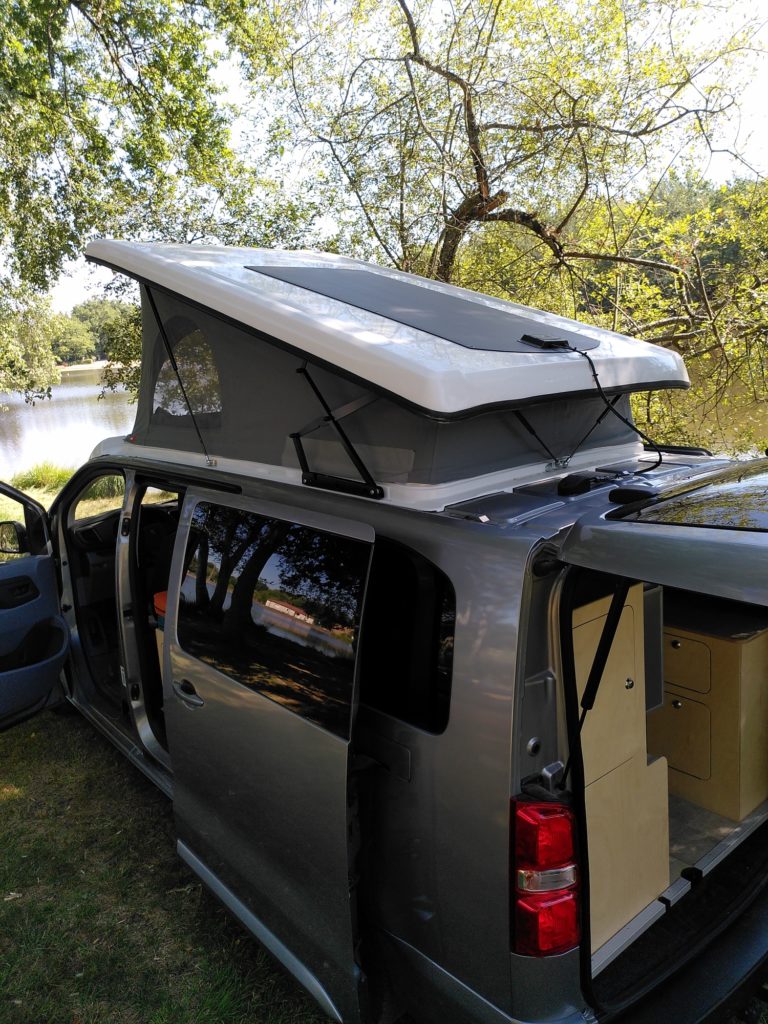 Toit relevable van clearance