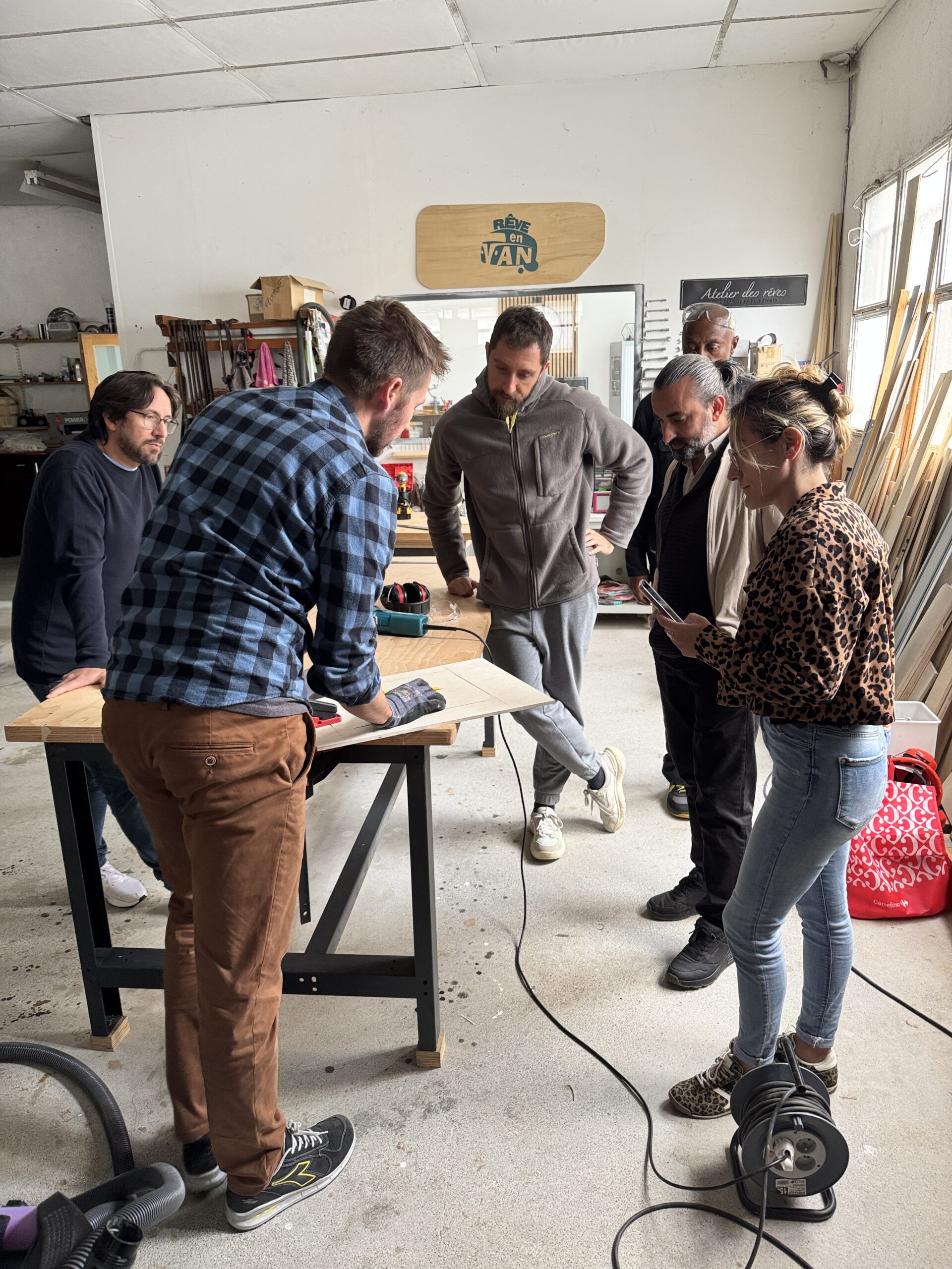 Stage pratique transformation de van et fourgon