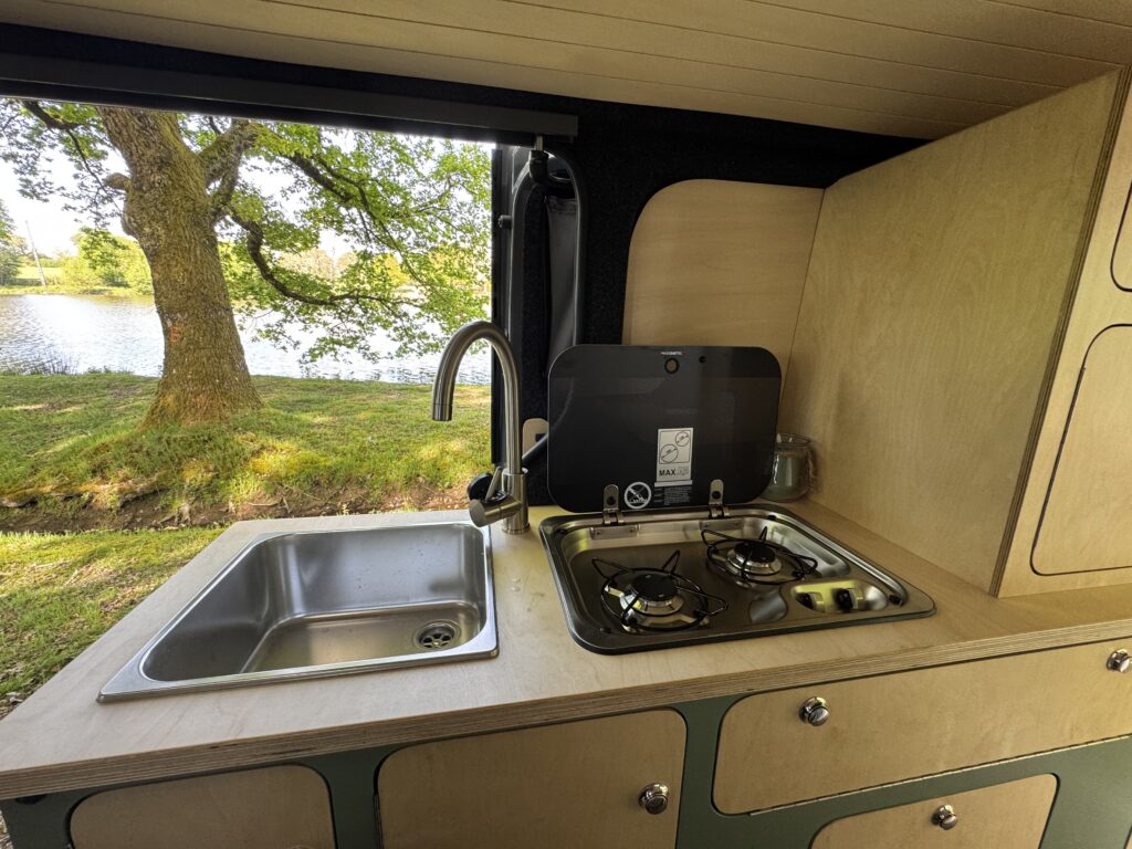 Cuisine van aménagé