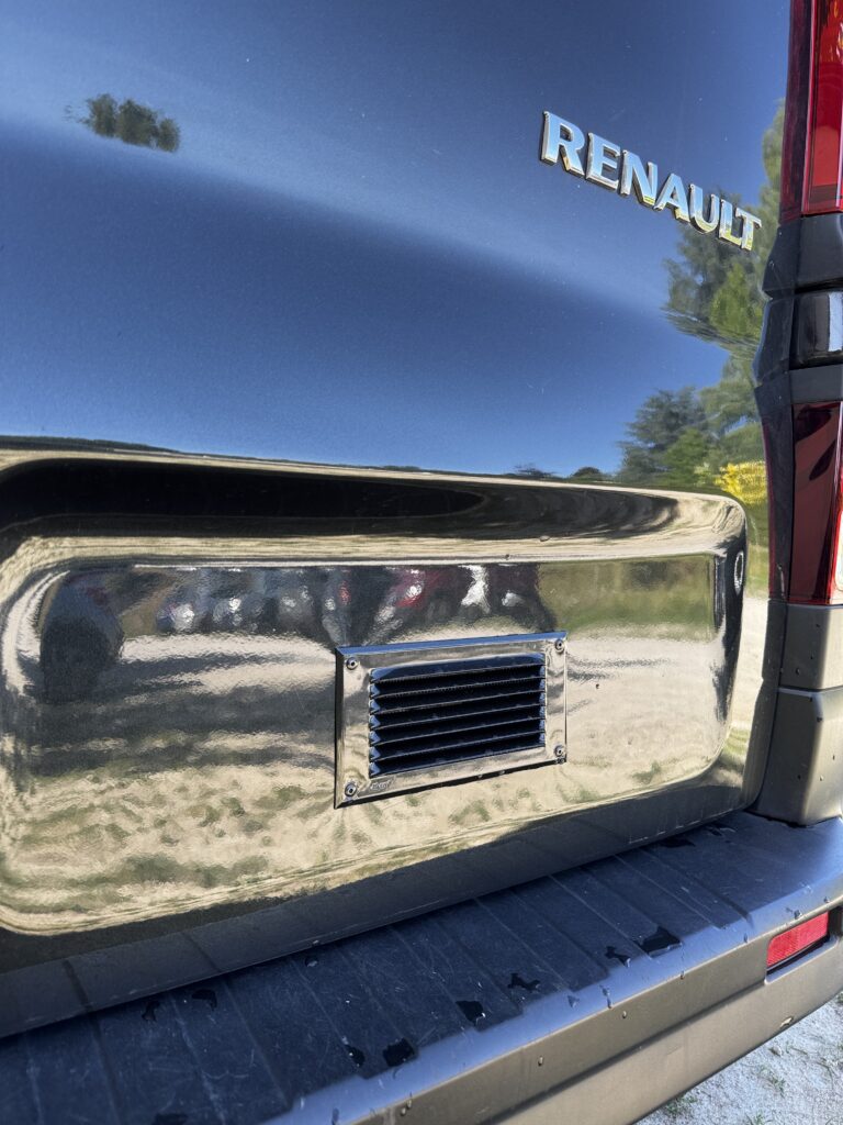 Grille d'aération van aménagé