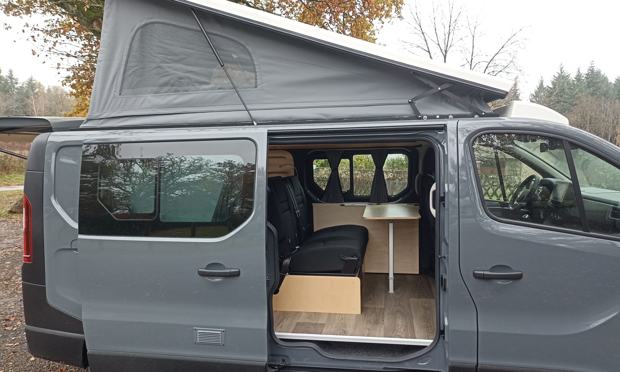 Toit relevable pour Renault Trafic